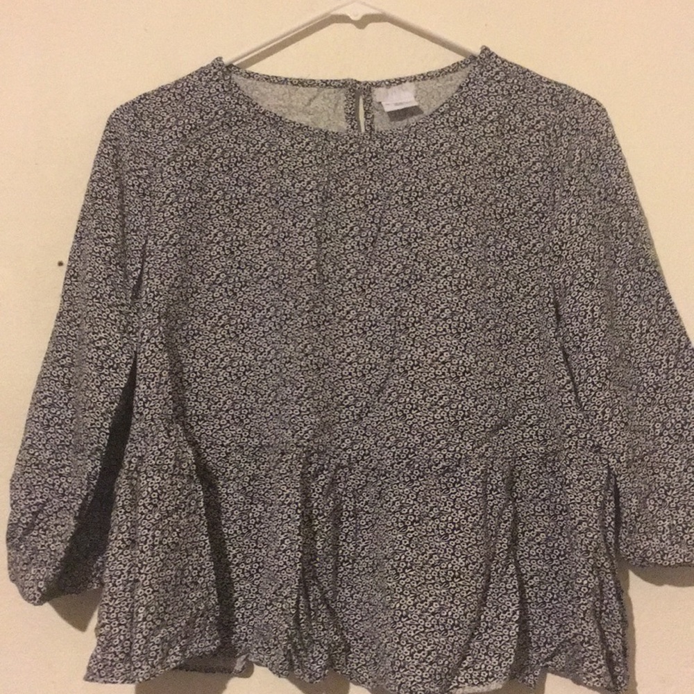 Floral Peplum